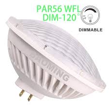 Baoming Par56 Wfl Wide Flood Light Dimmable Led Bulbs 120a Replacement 300w Par56 Warm White 2700 3000k 28w Ac120v Gx16d Base Led Bulb Flood Lights Bulb