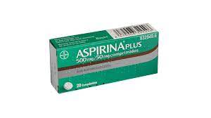 Buy Aspirin Plus 500 50 Mg 20 Tablets Parafarmacia Online Com