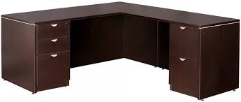 L Shape Desk With Return And 5 Locking Drawers L Shaped Desk Desk Drawers