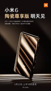 Xiaomi Mi 6 Ceramic Version 6gb 128gb Finally Goes On Sale Gizmochina