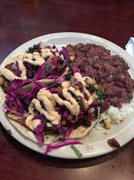 Maybe you would like to learn more about one of these? I Ate Fish Tacos Red Beans And Rice Food