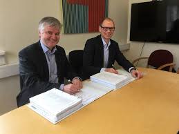 / ˈ t r ɒ n h eɪ m /, urban east norwegian: Trondheim Kommune Velger Okonomisystem Fra Evry Evry