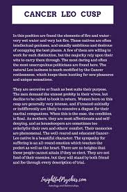 Cancer is the fourth sign in the zodiac, ruled by the moon, and ruling the fourth house. Leo Dating Cancer