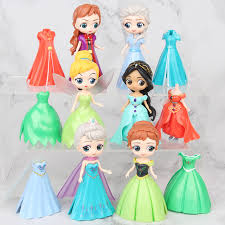 Snow white | doll cake | disney princess. 6pcs Disney Princess Dressing Doll Action Figures Toys Cake Decoration Birthday Gift Cinderella Snow White Fairy Dolls 2y04 Action Toy Figures Aliexpress