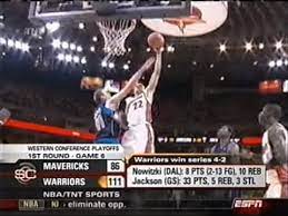Todas 1° cuarto 2° cuarto 3° cuarto 4° cuarto. 2007 Warriors Eliminate Top Seeded Mavericks Sportscenter Coverage Youtube