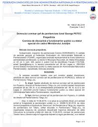 Doi funcționari publici în incompatibilitate. Directorul PolicÄ De La Penitenciarul Targu Jiu In Comisia De DisciplinÄ A Ministerului JustiÈiei Èapte Mijloace De ProbÄ Pentru Ministrul Toader Stiri Locale De Ultima Ora Stiri Video Stiri Gorjeanul Ro