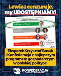 Jedyny antysystemowy wybór spoza układu okrągłego stołu (pis, po, sld. Konfederacja Akcjakonfederacja Prosimy O Jak Najszersze Udostepnianie Tego Postu Lewackie Organizacje Z Powodow Ideologicznych Doprowadzily Do Usuniecia Raportu Ekonomistow Z Ing Banku Wedlug Ktorego Program Gospodarczy Krzysztofa Bosaka I