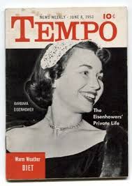 Tempo #1 June 8 1953- Barbara Eisenhower VG
