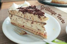 Ich Hab Da Mal Was Ausprobiert Die Grillage Torte Und Mein 4 Bloggeburtstag Kuchen Und Torten Leckere Torten Eistorte
