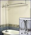 Quality Clawfoot Tub Shower Converto Set Faucet. - m