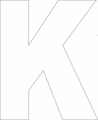 Each of these letters is used in less than one percent of english vocabulary. Free Printable Alphabet Template Upper Case