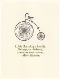 Life Is Like Riding A Bicycle Letterary Press
