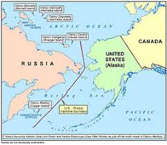 En total la extensión de la frontera entre estados unidos y canadá es de 8891 km. Frontera Entre Estados Unidos Y Rusia Wikipedia La Enciclopedia Libre