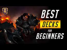But for beginners, it can be immensely helpful to know the predominant deck archetypes you'll encounter in competitive play, no matter best of all, you won't need mountains of arcane dust to craft them: Best Budget Decks For Beginners Legends Of Runeterra Legendsofruneterra