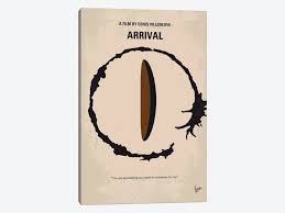 As nations teeter on the verge of global war, banks and her crew must race against time to find a way to communicate with the extraterrestrial. Arrival Minimal Movie Poster Canvas Artwork By Chungkong Icanvas