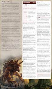 The Tarrasque (Revised) - A true apocalyptic threat [Mythmaker's Vault of  Villains - a Giffyglyph's Monster Maker project] : r/darkerdungeons5e