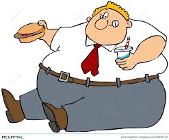 Use these man eating food clipart. Fat Man Eating Junk Food Illustration 25692103 Megapixl