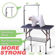 New High Quality Midsize Pet Dog Cat Profession Dog Show Fold Grooming Table Dog Show Dog Grooming Dog Grooming Supplies