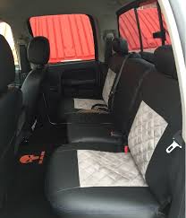 Dodge Ram Autositzbezuge Nach Mass In Der Designvariante Lederlook Alkantara Mix Speziell Wurde Hier Auch Ein Rautenmuster Ei Autositzbezuge Sitzbezuge Dodge