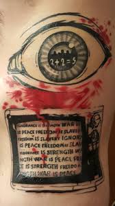 War Is Peace Freedom Is Slavery Ignorance Is Strength Tattoo Pin On Tattoo