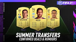 Maybe you would like to learn more about one of these? Fifa 21 New Confirmed Summer Transfers Rumours W Messi Thiago Griezmann More Youtube