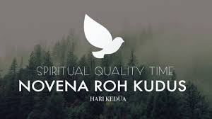Aku percaya akan roh kudus, gereja katholik yang kudus, persekutuan para kudus, pengampunan dosa, kebangkitan badan, kehidupan kekal. Doa Novena Roh Kudus Hari Pertama Puji Syukur 93 Spiritual Quality Time With Jenniferodelia Youtube