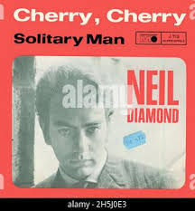 Vintage single record cover