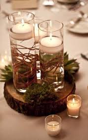 From a southern garden wedding at corry house in union point, georgia. Wedding Centerpieces Wood Slab Table Settings 60 Ideas Wood Slab Centerpiece Wood Centerpieces Wood Centerpieces Wedding