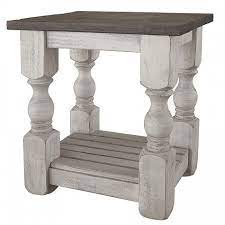 Outdoor coffee & side tables are the perfect accent pieces for your outdoor furniture. Stone Side Table Off White Gray Ifd Furniture Furniture Cart