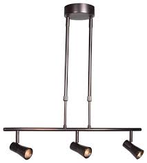Sleek Led Spotlight Pendant 3 Light Transitional Track Lighting Kits By Lighting New York