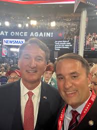 A great day representing Virginia and celebrating the future of the GOP  with Governor Glenn Youngkin in Milwaukee!