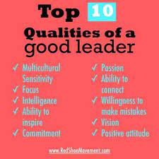 Likewise, those same business experts realize, The Top 10 Qualities Of A Good Leader
