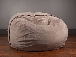 Supersac With Taupe Rhinoplush Cover Bean Bag Chair Lovesac Chair Pose Yoga
