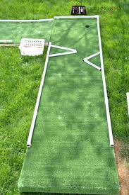 If you have a fairly sized backyard, your course should be about 15 yards (13.7 m) long. Diy Mini Golf As Designed By 6 And 9 Year Olds 100 Things 2 Do