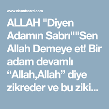 Allah Diyen Adamin Sabri Sen Allah Demeye Et Goruntuler Ile Allah Dualar Seytani
