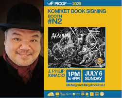 KOMIKET BOOKSIGNING AT #PICOF2025! Check out some of the authors who'll be  doing a signing this July 5-6, 11AM-8PM, SM Megamall Megatrade Hall 2 at  booth no. N2 😸 From National Book