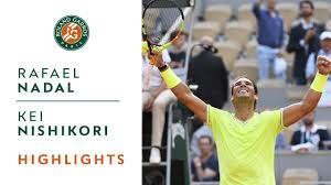 6/1 and claims his 12th roland garros ! Rafael Nadal Vs Kei Nishikori Quarterfinals Highlights Roland Garros 2019 Youtube