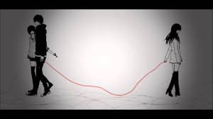 Resultado de imagen para dibujos de amor prohibido hilo rojo