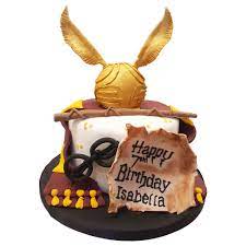Cake is chocolate with chocolate ganache and. Harry Potter Golden Snitch Cake Feeds 25