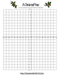 Christmas Math Worksheet Co Ordinate Geometry Activity Christmas Math Christmas Math Worksheets Math Worksheets