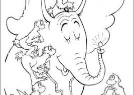 Insist on using crayons over watercolor, as the latter may be difficult to handle. Horton Hears A Who Coloring Pages Page 4 Of 4 Coloring4free Com