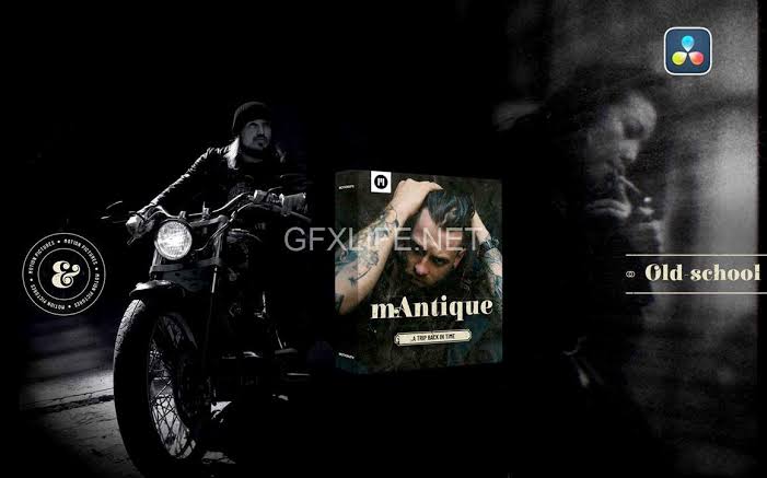 MotionVFX – mAntique for DaVinci Resolve