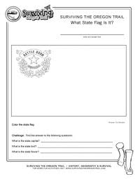 The state flag of nevada features a variant of the state's emblem located in the canton. Coloring Pages Surviving The Oregon Trail