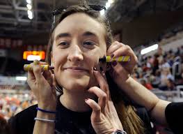 Peoria High School fans at IHSA