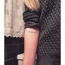 Roman Numerals Popular Tattoos Trendy Tattoos Tattoos