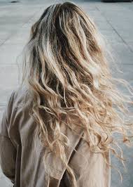 Avoid brushing through a lot of hair spray. Brand Mermaid Mermaid Sea Spray Messy Blonde Hair Hair Styles Long Hair Styles
