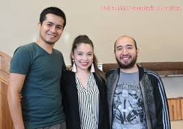 Luz Olvera y Sebastián Lavaniegos