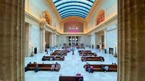 A stop at the century-old Chicago Union Station isn't complete without a  visit to the Great Hall. - Lucas