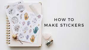 Grow your business with shopify®. How I Make Stickers All My Tips Tricks Tools Youtube