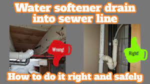 If yes, then you have landed on the right place. How To Properly Install A Water Softener Drain Into A Sewer Pipe Youtube